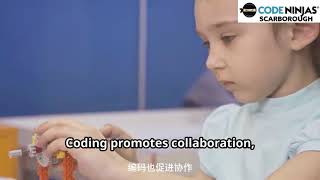 The Code Ninjas JR program introduces early coding, logic, creativity, and teamwork, wrapped in fun!