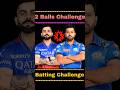 Virat Kohli Vs Rohit Sharma | 3 Balls Challenge 🔥 Real Cricket 24 #shorts #cricket