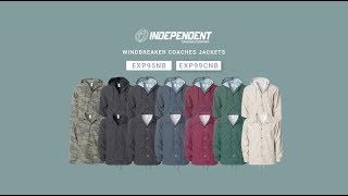 Nylon Coaches Jackets - EXP95NB, EXP99CNB - Independent Trading Company