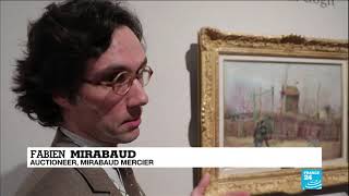 Van Gogh painting sells for record price at auction