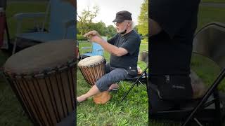 Djembe Technique - The tone, bass and slap.