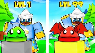 I Unlocked Max Level Slime And Made Billions! - Slime Tower Tycoon Roblox