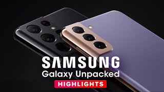 Samsung's entire Unpacked S21 event in 10 minutes (supercut)