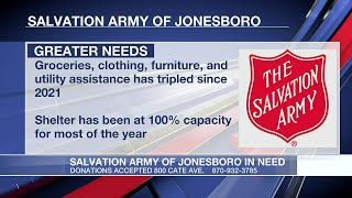 Midday Interview: Salvation Army of Jonesboro in need