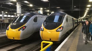 14:00 London Euston to Manchester Piccadilly via Macclesfield Class 390 Avanti West Coast Pendolino