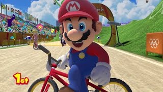 Mario & Sonic at the Rio 2016 Olympic Games - BMX (All Characters)