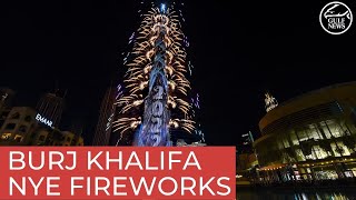 New Year 2022: Dubai welcomes the new year with amazing fireworks and laser show at Burj Khalifa