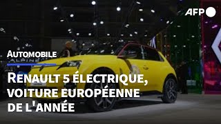 La Renault 5 électrique élue voiture européenne de l'année | AFP