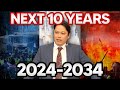 PROPHECY of NEXT 10 YEARS 2024-2034 | 🇫🇷France triggers the Red Horse | How Long till TRIBULATION?