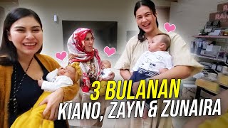 WAHH  KIANO TIGER WONG KETEMU BAYI LUCU ZAYN SAMA SI IMUT ZUNAIRA !! LUCU2 BANGETT KELAKUANNYA !!