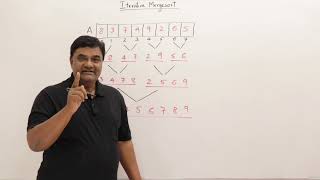 Iterative Merge Sort By Abdul Bari