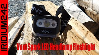 Vont Spark LED Headlamp Flashlight: Awesome Budget Gear!