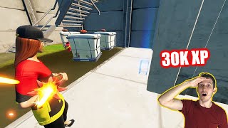 Easy 30K XP Location in Fortnite 😱