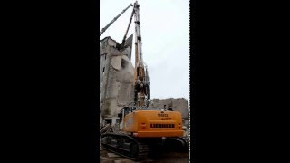 Liebherr R960 Demolition High Reach Demolition excavator - Helfaut Travaux