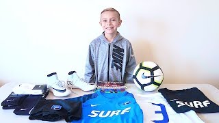 ⚽️NEW Soccer Team Uniform and Gear Unboxing!⚽️