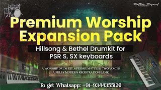 Premium Worship Expansion Pack for Psr S, SX Series || Matthew Megavel