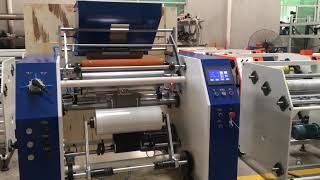 XHD-500 fully automatic stretch film rewinding machine