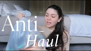 ANTI-HAUL | What I'm decluttering this summer