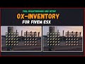How to Install Ox Inventory FiveM ESX Latest 2024 | ESX Legacy |  Cash As Item | Free | 2024