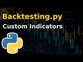 Custom Indicators In Backtesting.py - Python Deep Dive