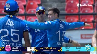 Faf du Plessis' FANTASTIC Diving Catch! | CPL 2024