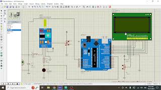Interfacing of Vibration Sensor with Arduino | Proteus Simulation