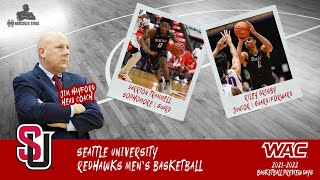 2021-22 Seattle U Men's Basketball Preview