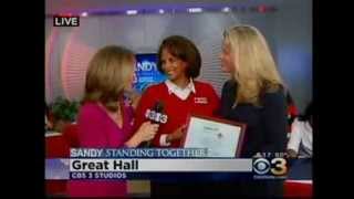 Superstorm Sandy Thank a Thon with CBS 3 in Philadelphia