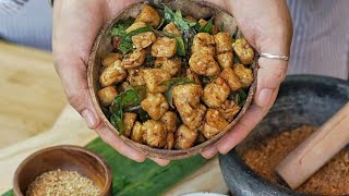 Easy tempeh recipe! TOASTED CHILLI TEMPEH | Easy vegan and vegetarian recipe |