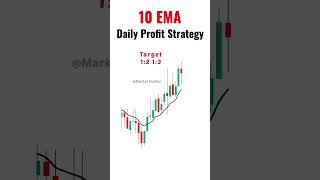 10 EMA Daily Profit Trading Strategy #stockmarket #learning #viral #trending #shorts #youtubeshorts
