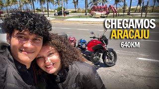 VIAGEM DE MOTO 640KM EM UM DIA / CHEGAMOS ARACAJU !! PART.2 🤩