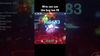 Wrio can use the bug too #wriothesley #genshinimpact #hoyocreators