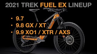 2020 vs 2021 Trek Fuel EX CARBON Lineup! What’s changed?