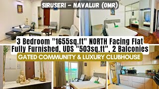 #NAVALUR #OMR #3BHK \