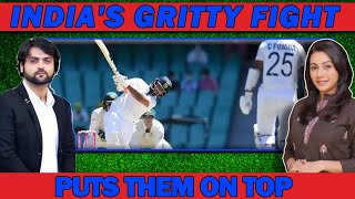 India's Gritty Fight Puts them on Top | Ind vs Aus 3rd test