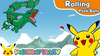 Rolling Poké Balls 2 | Pokémon Fun  | Pokémon Kids TV