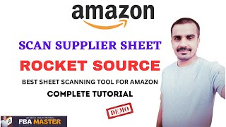 How to scan wholesale supplier sheet through rocketsource | Wholesale FBA