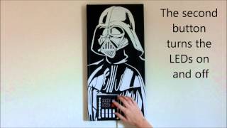 Talking Darth Vader Binary Clock