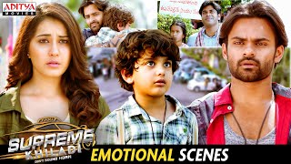 Supreme Khiladi Movie Emotional Scenes | South Movie | Sai Dharam Tej, Raashi Khanna |Aditya Movies