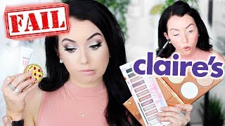 CLAIRE'S MAKEUP TESTED....ummmmm?!  Full Face Face of First Impressions