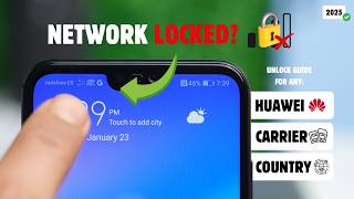 Huawei Network Lock Removal | Use ANY Sim card worldwide | Full Guide