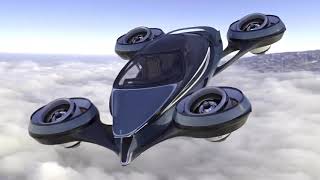 The Air Car: Futuristic Flying Car by Lazzarini Design Studio - Tuvie Modern Industrial Design