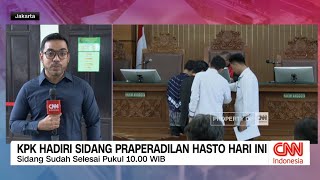 KPK Hadiri Sidang Praperadilan Hasto Hari Ini