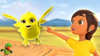 Chidiya Rani in Bengali, পাখি রানী, Nimboo Kids Bangla Cartoon Songs for Kids