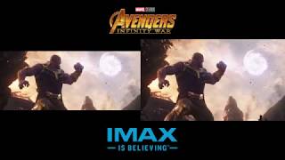 "Avengers: Infinity War" IMAX® 1.9:1 Aspect Ratio Comparison