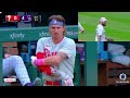 Benches Clear Phillies Rockies as Harper Won't Put Up With Bird; Phills Manager Strike Zone Ejection