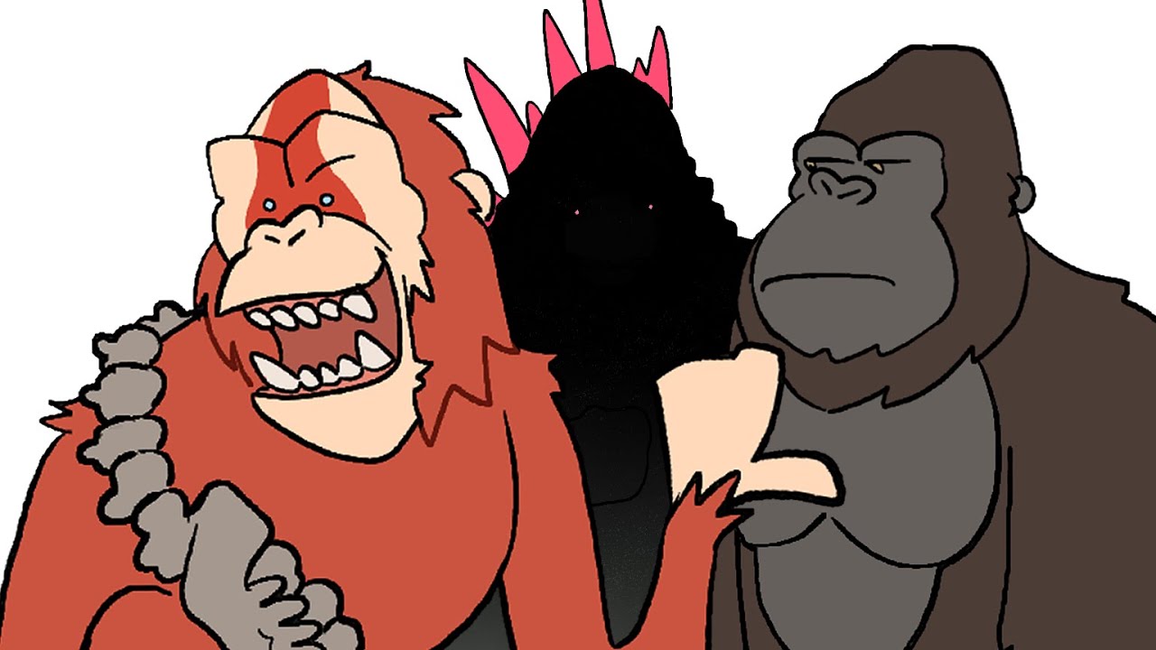 Look At This Monkey Godzilla X Kong Animated Youtube