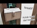 Cara membuat kotak surat dari kardus, ada di depan rumah, kreatif❕- Devara TV