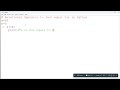 Relational Operator In Python Is Not Equal To