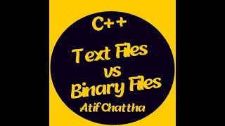 Text Files vs Binary Files